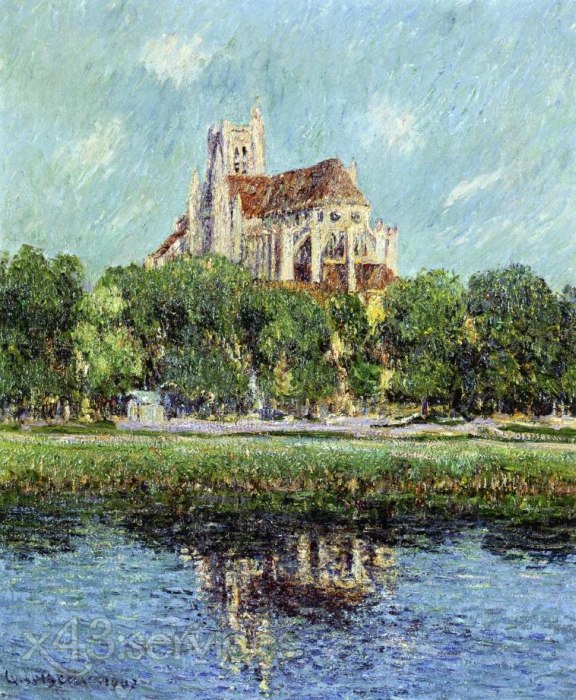 Gustave Loiseau - Auxerre Kathedrale - Auxerre Cathedral 1